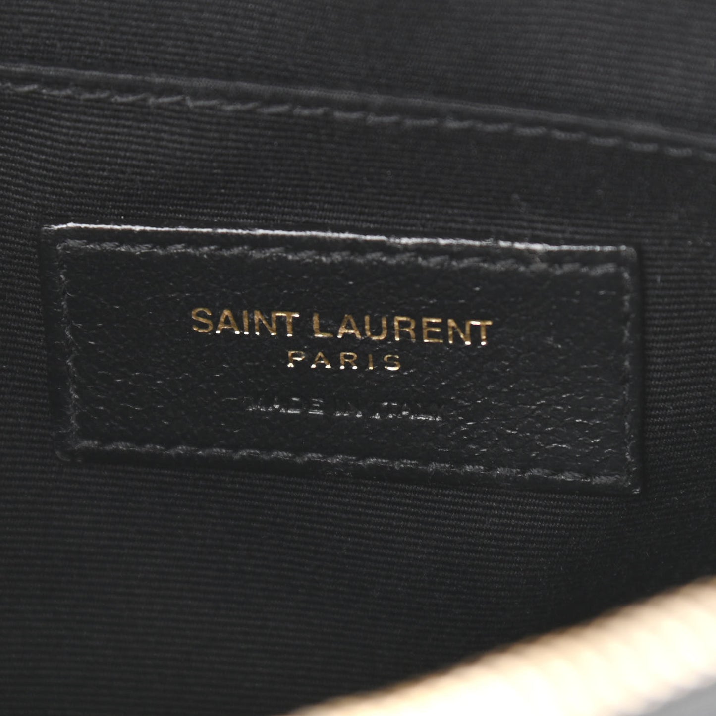 Calfskin Matelasse Monogram Lou Camera Bag Black