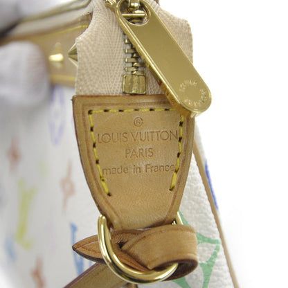 Louis Vuitton Monogram Multicolor Pochette Accessories White 5 of 10