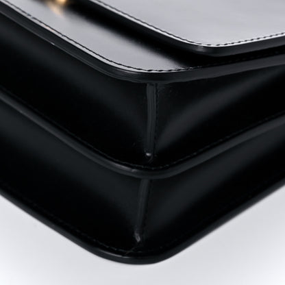 Burberry Calfskin Gorilla Print Small TB Bag Black 10 of 13