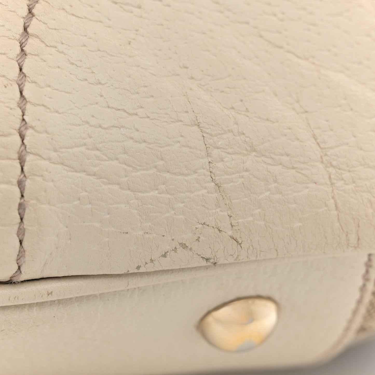 Monogram Medium Princy Tote Off White