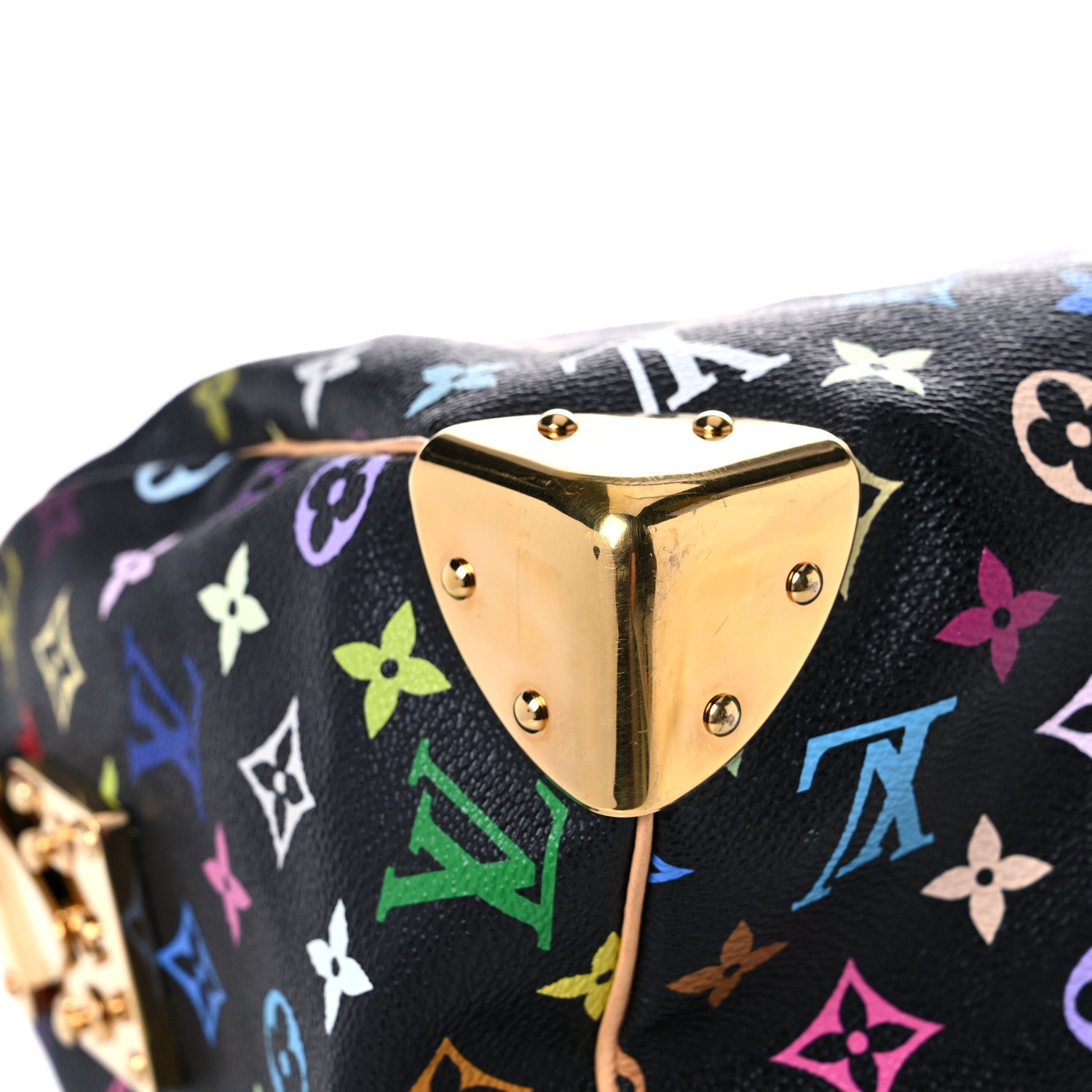 Louis Vuitton Monogram Multicolor Speedy 30 Black 8 of 21