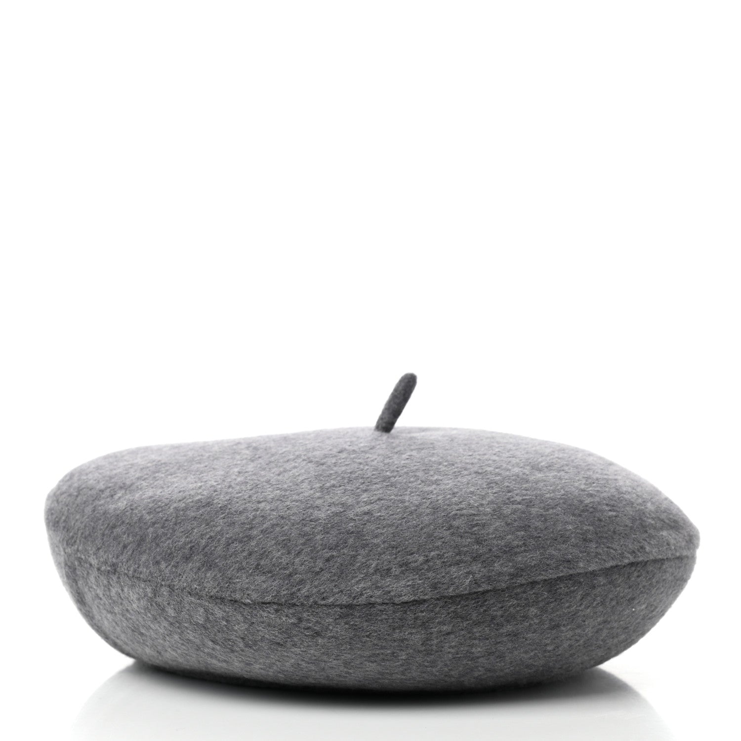 Christian Dior Wool Oblique Reversible Chic Beret 58 Gray 3 of 8