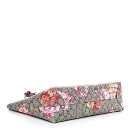 Gucci GG Supreme Monogram Blooms Medium Reversible Tote Beige Multicolor Dry Rose 6 of 14