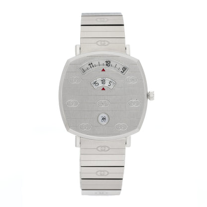 Gucci Stainless Steel 35mm Grip Quartz Watch 1 of 5