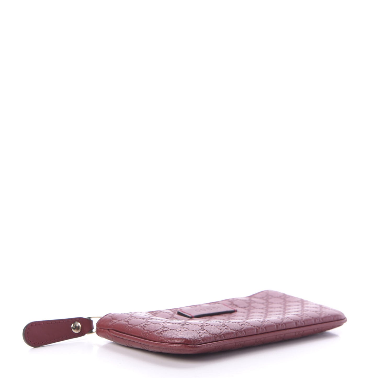 Microguccissima Key Ring Coin Case Hibiscus Red