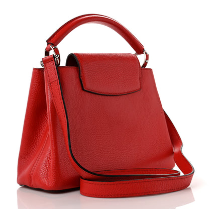 Louis Vuitton Taurillon Capucines BB Coquelicot 2 of 10