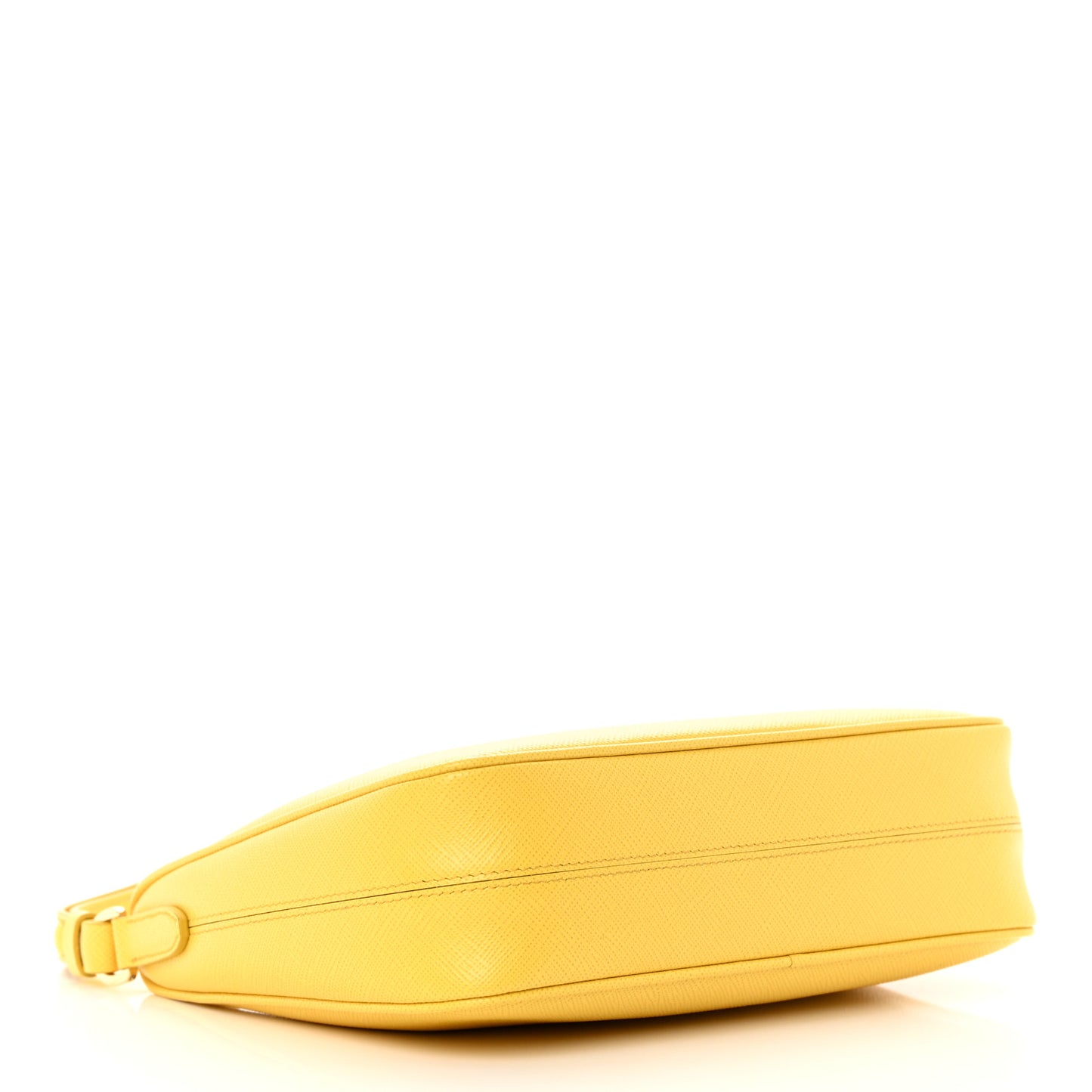 Saffiano Lux Re-Edition Mini Shoulder Bag Soleil