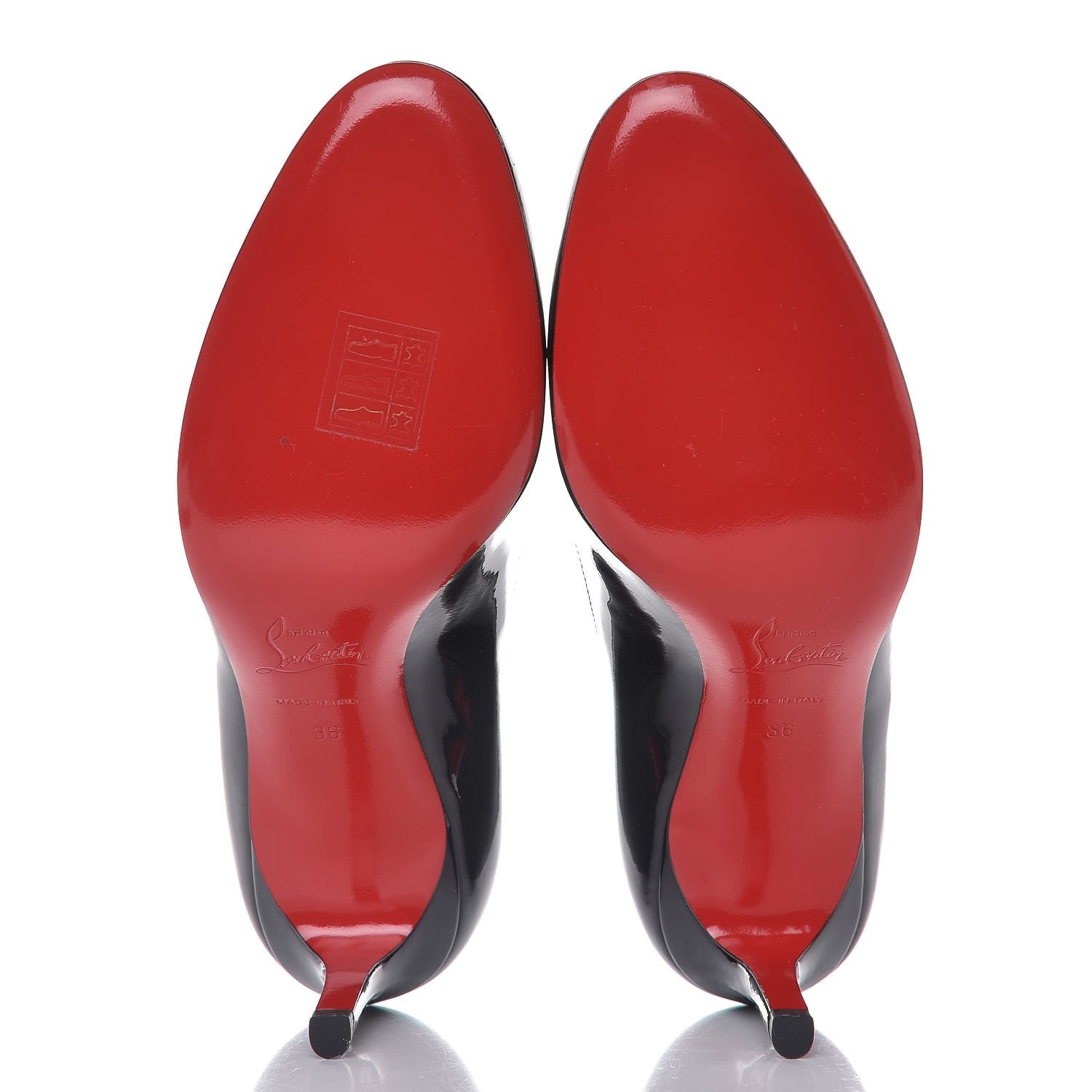Christian Louboutin Patent Simple 70 Pumps 36 Black 5 of 8