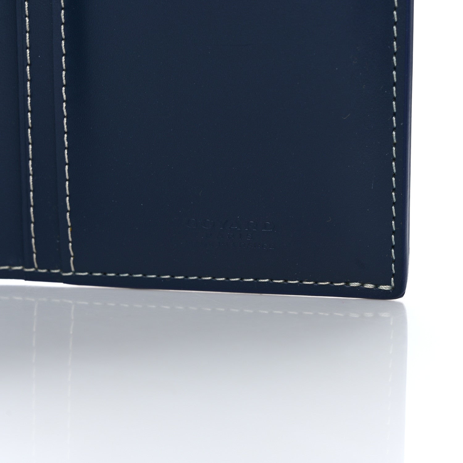 Goyard Goyardine Saint Roch Wallet Navy 6 of 7