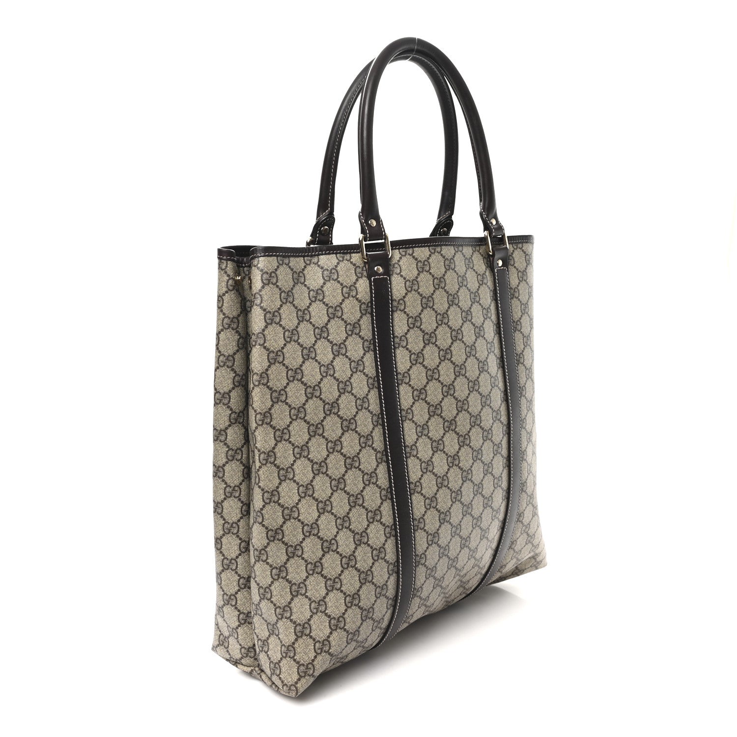 Gucci GG Plus Monogram Joy Vertical Tote Dark Brown 3 of 10