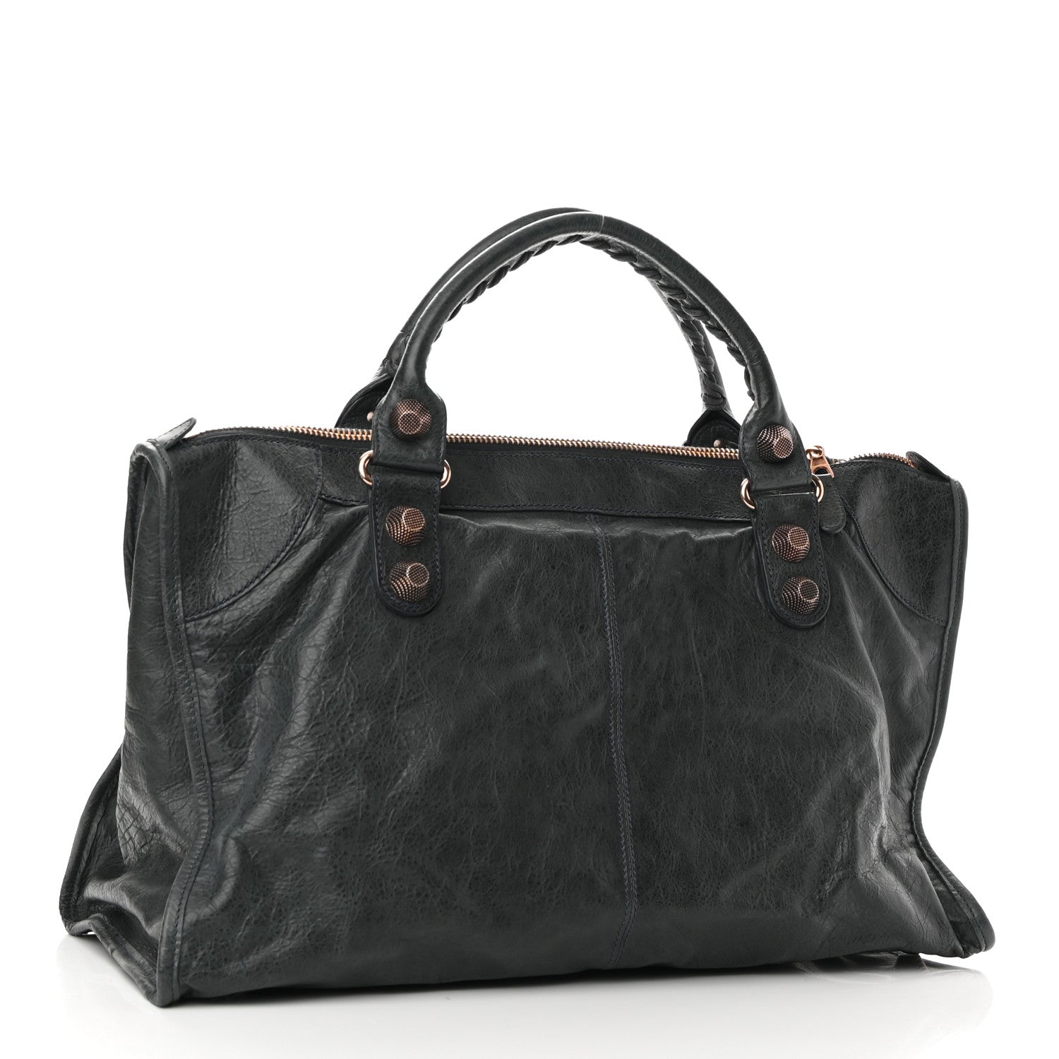 Balenciaga Agneau Giant 21 Rose Gold Hardware Work Anthracite 3 of 10