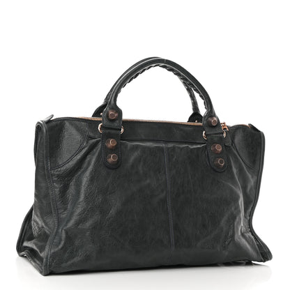 Balenciaga Agneau Giant 21 Rose Gold Hardware Work Anthracite 3 of 10