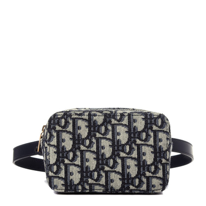 Christian Dior Oblique Belt Pouch Blue 1 of 13