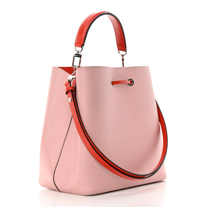 Louis Vuitton Epi Neonoe Rose Ballerine Orange 3 of 16