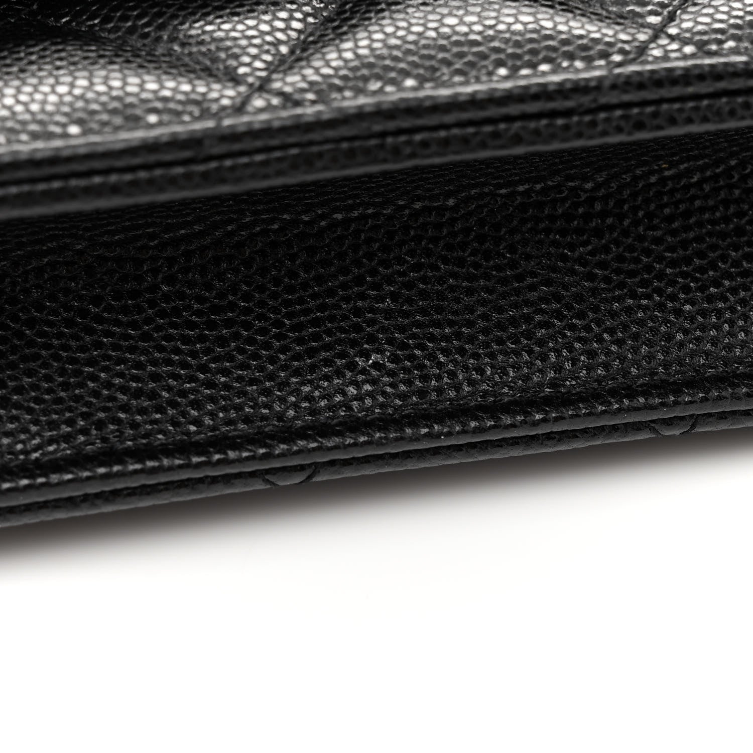 Chanel Caviar Quilted My Everything Wallet On Chain WOC Black 12 of 14