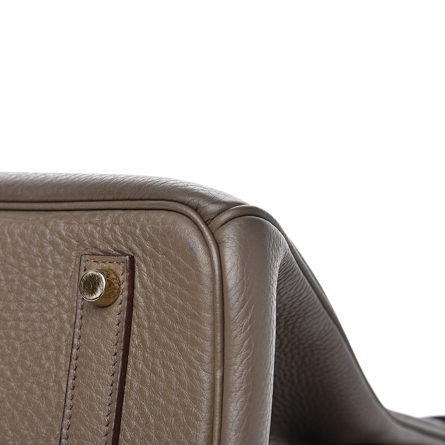 Hermes Taurillon Clemence Lizard Club Birkin 35 Etain Graphite 29 of 30