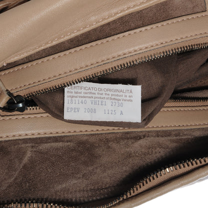 Bottega Veneta Nappa Snakeskin Intrecciato Maxi Veneta Tiger Print Hobo Maple 8 of 8