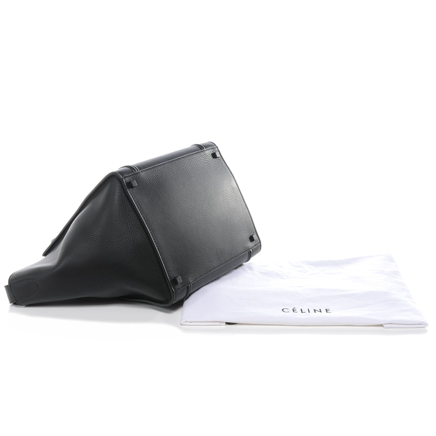 Calfskin Medium Phantom Luggage Black