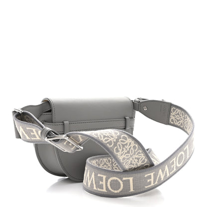Loewe Calfskin Jacquard Mini Gate Dual Bag Ash Grey 3 of 10