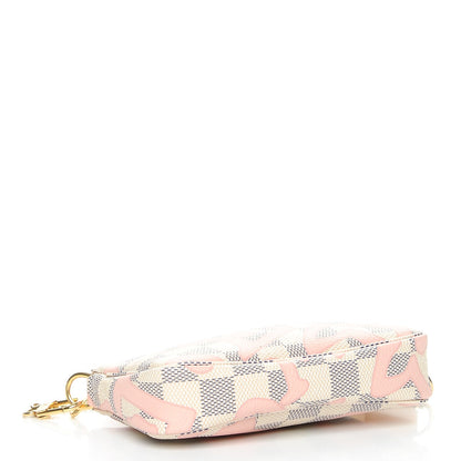 Louis Vuitton Damier Azur Tahitienne Mini Pochette Accessories 4 of 7