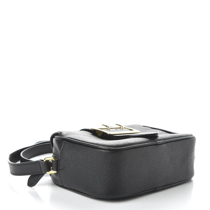 Burberry Soft Grain Calfskin Small Buckle Zip Bag Black 4 of 11