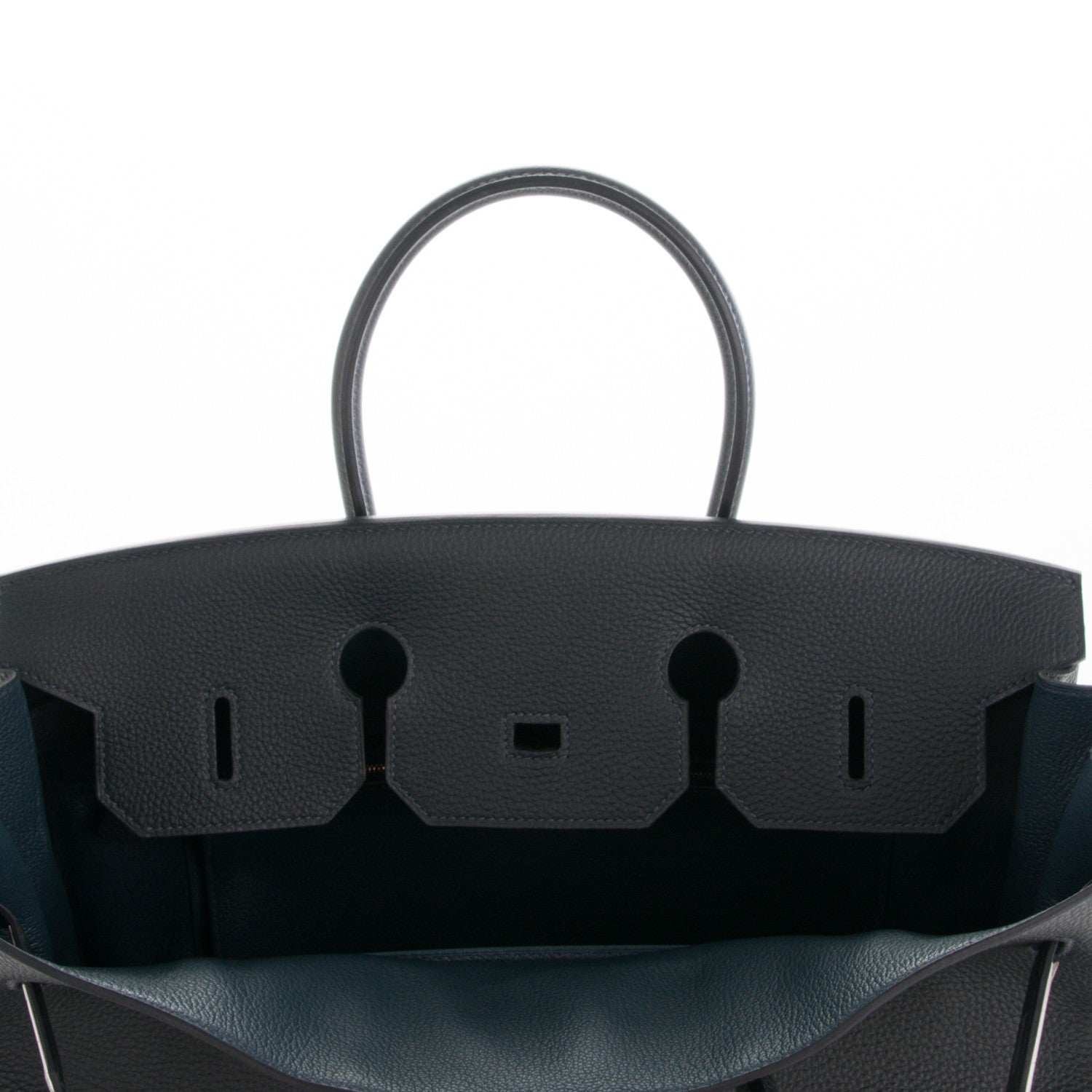 Hermes Togo Birkin 35 Bleu Ocean 12 of 22