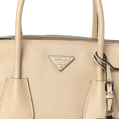 Prada Vitello Daino Twin Pocket Tote Sabbia 9 of 10
