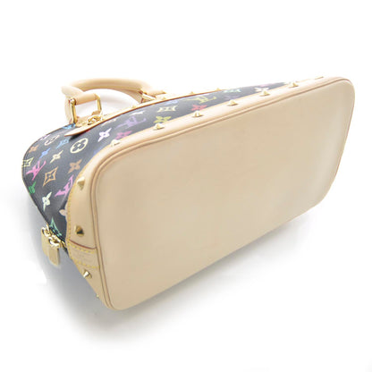 Louis Vuitton Monogram Multicolor Alma Black 4 of 6