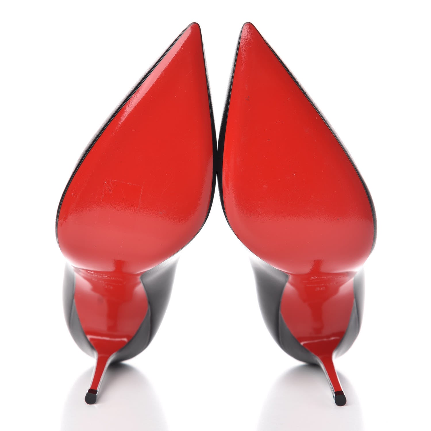 Christian Louboutin Kid Decollete 554 100 Pumps 39 Black 7 of 9