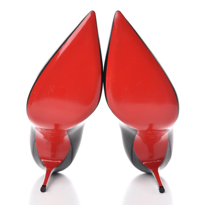 Christian Louboutin Kid Decollete 554 100 Pumps 39 Black 7 of 9