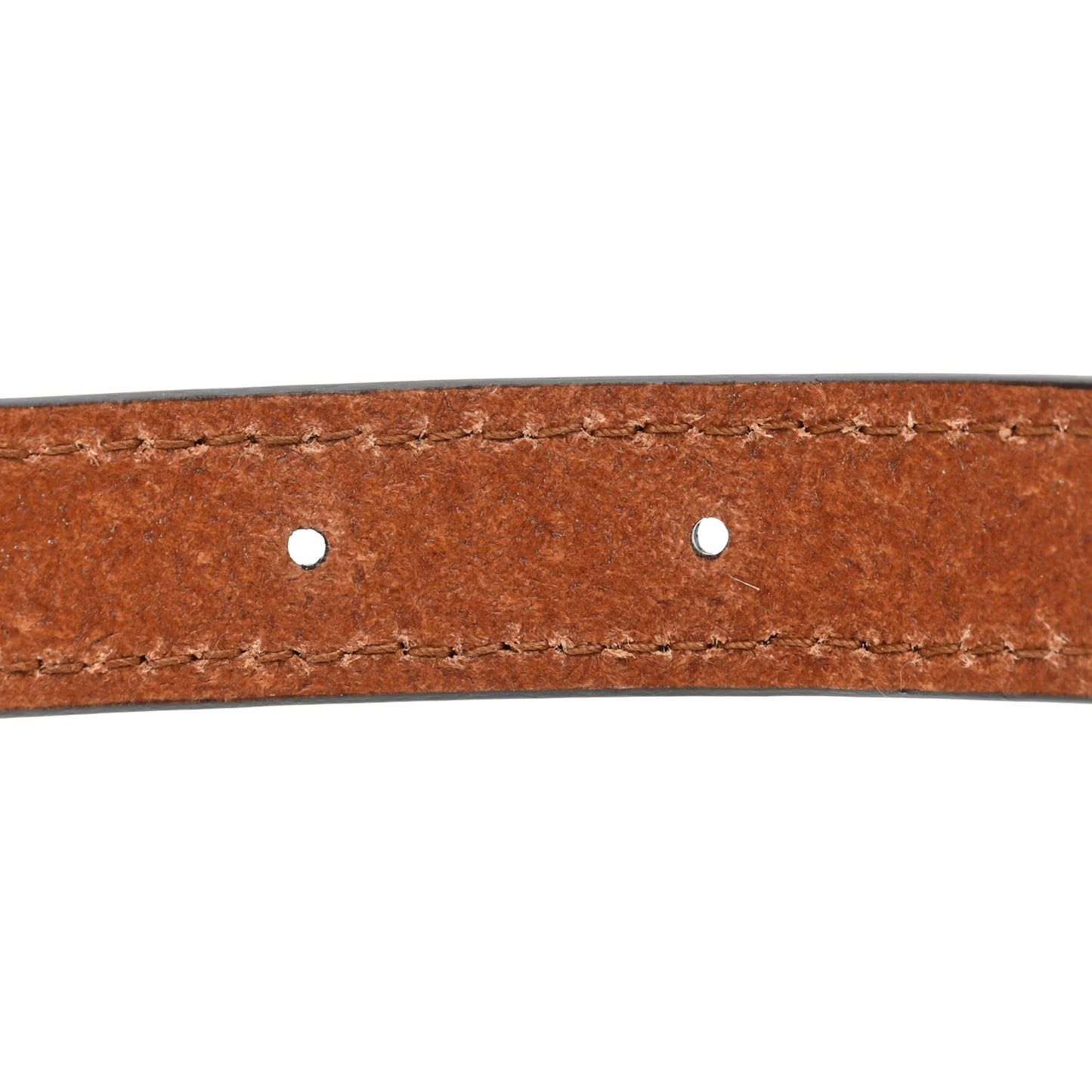 Calfskin Lion Choker Brown