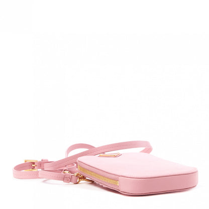 Prada Saffiano Mini Crossbody Bag Petalo 3 of 9