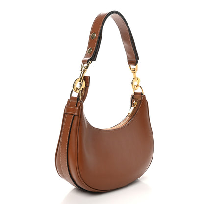 Celine Smooth Calfskin Medium Strap Ava Shoulder Bag Tan 3 of 10