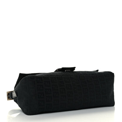Fendi Zucchino Baguette Black 3 of 10