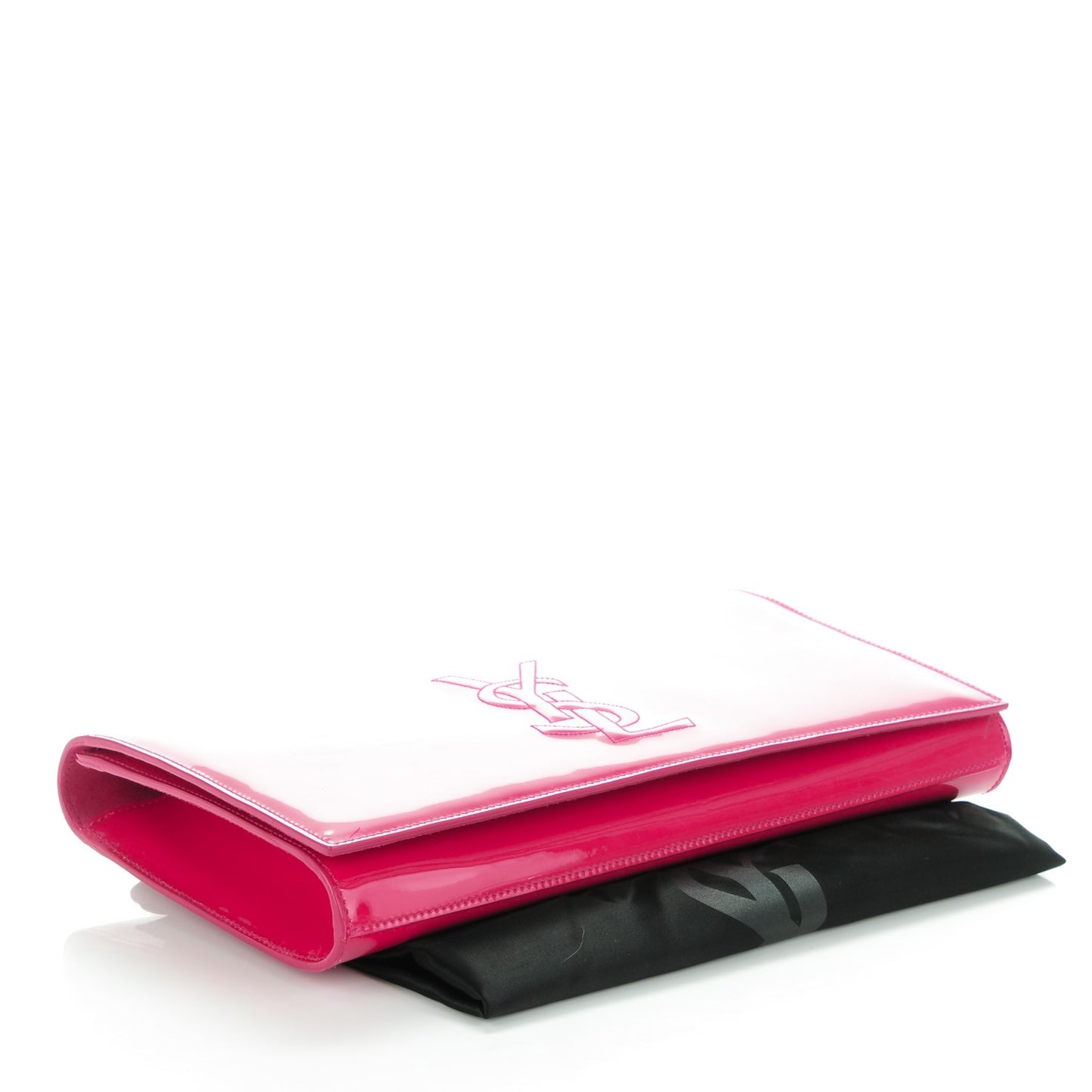 Patent Large Belle De Jour Clutch Fushia
