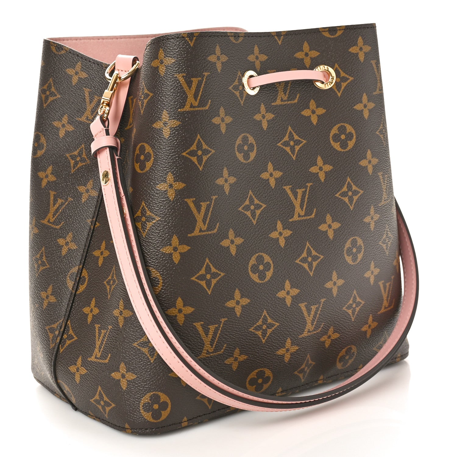 Louis Vuitton Monogram Neonoe MM Rose Poudre 3 of 9