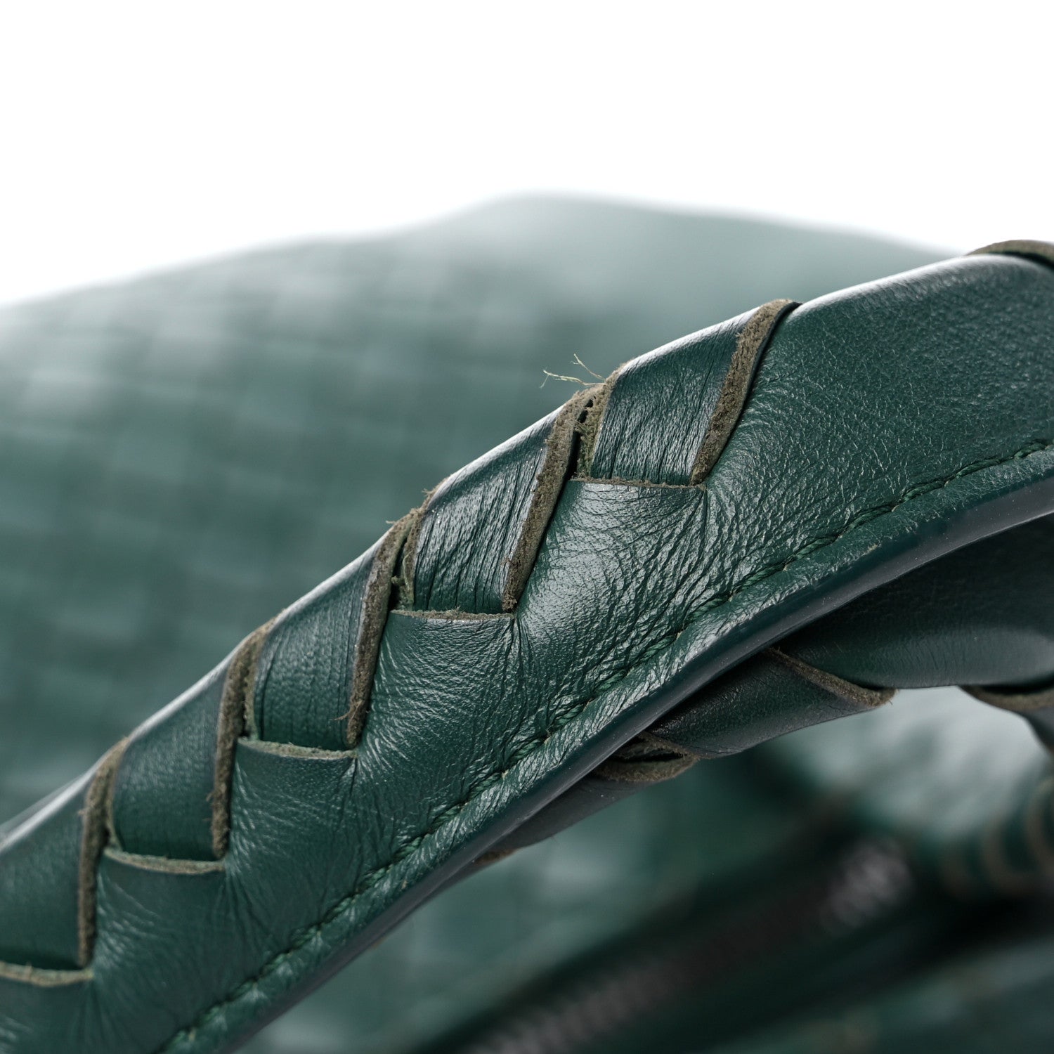 Bottega Veneta Nappa Intrecciato Convertible Tote Dark Green 20 of 21