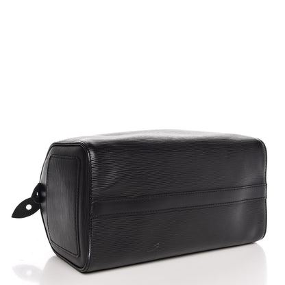 Louis Vuitton Epi Speedy 25 Black 4 of 10