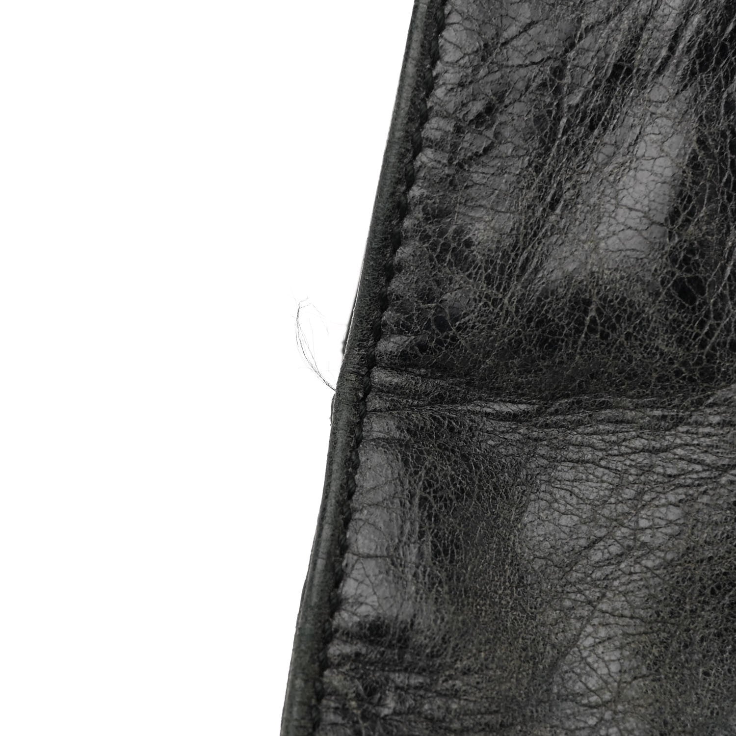 Balenciaga Agneau Giant 21 Silver Hardware Folder Black 39 of 40