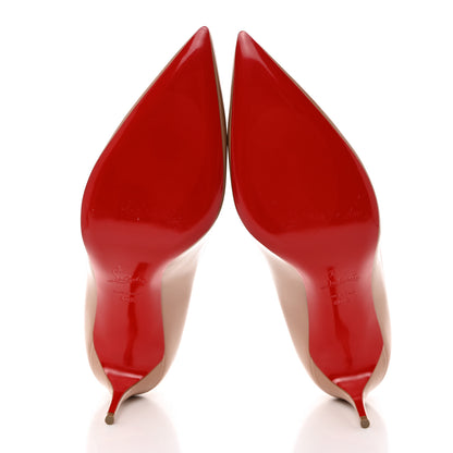 Christian Louboutin Patent Kate 70 Pumps 40.5 Nude 5 of 7