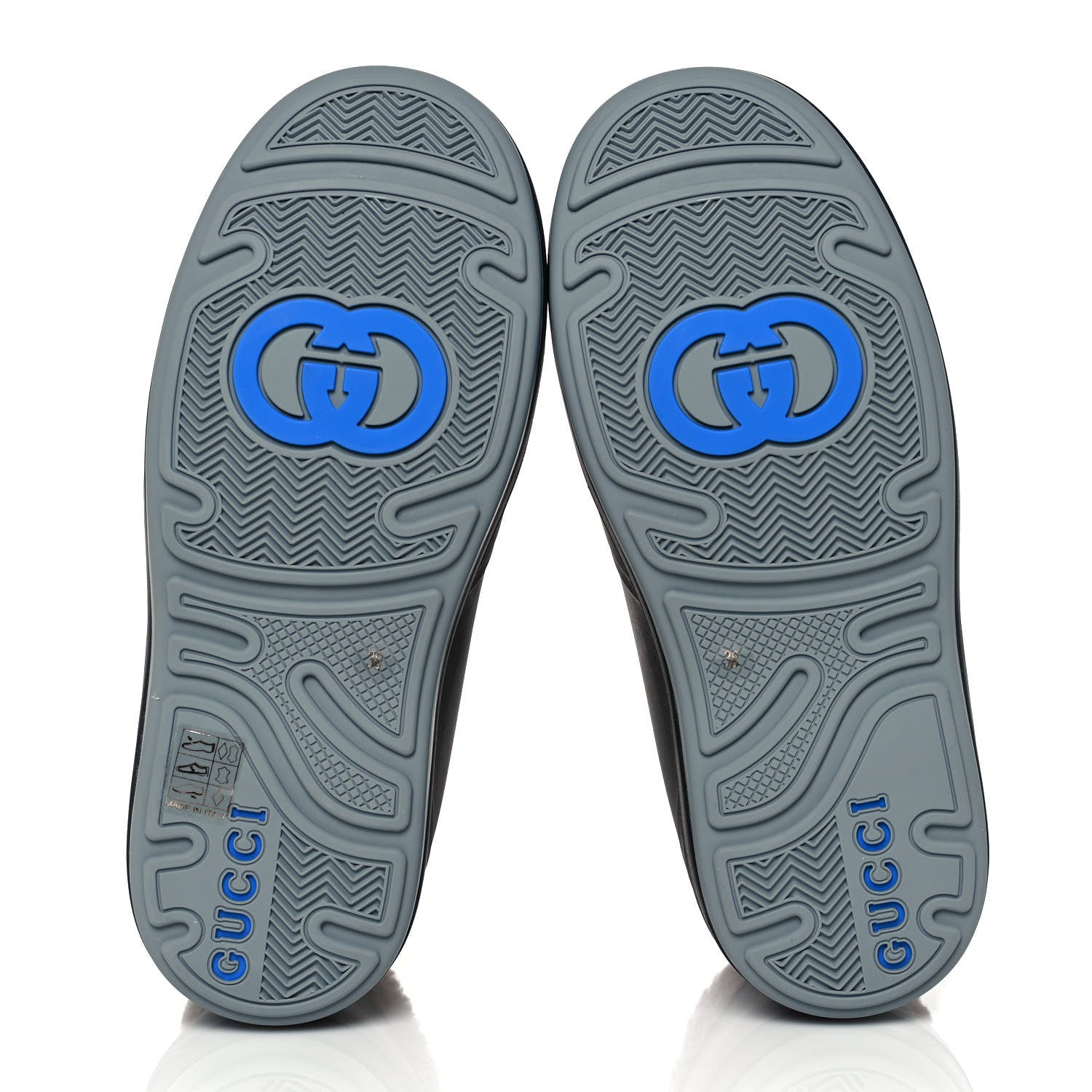 Gucci Rubber Wool Mens Crossy Ankle Boots 38 Black Butterscotch 5 of 8