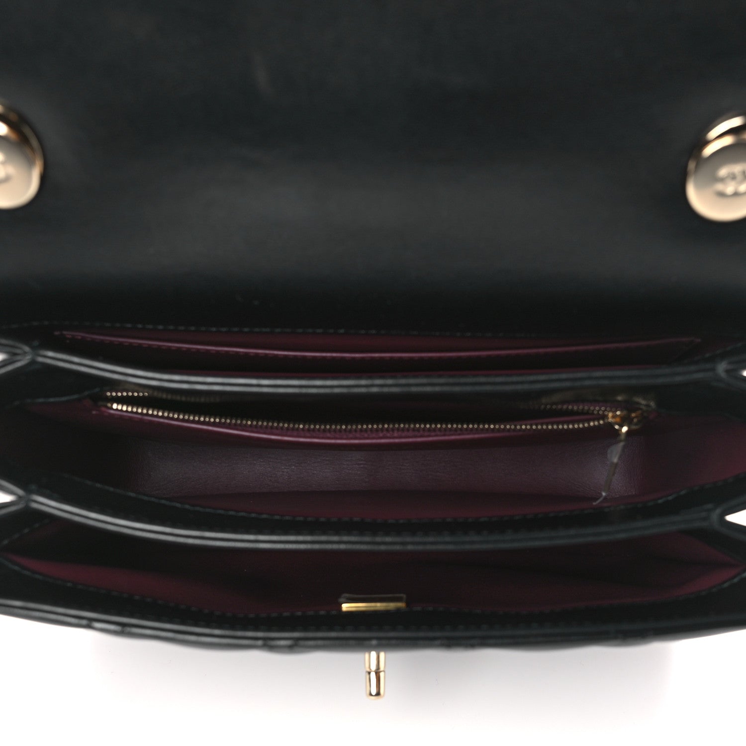 Chanel Lambskin Quilted Small Trendy CC Dual Handle Flap Bag Black 5 of 10