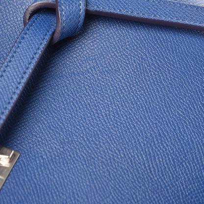 Celine Baby Grained Calfskin Micro Belt Bag Lazuli 10 of 10