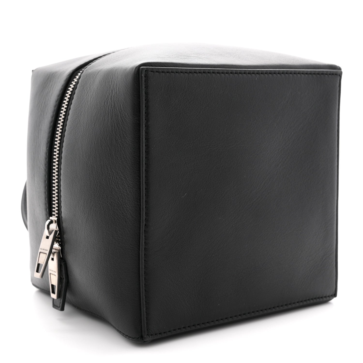 Balenciaga Dolly Calfskin 4X4 Shoulder Bag Black White 4 of 10