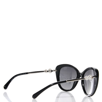 Chanel Butterfly Pearl Polarized Sunglasses 5338-H Black 3 of 6