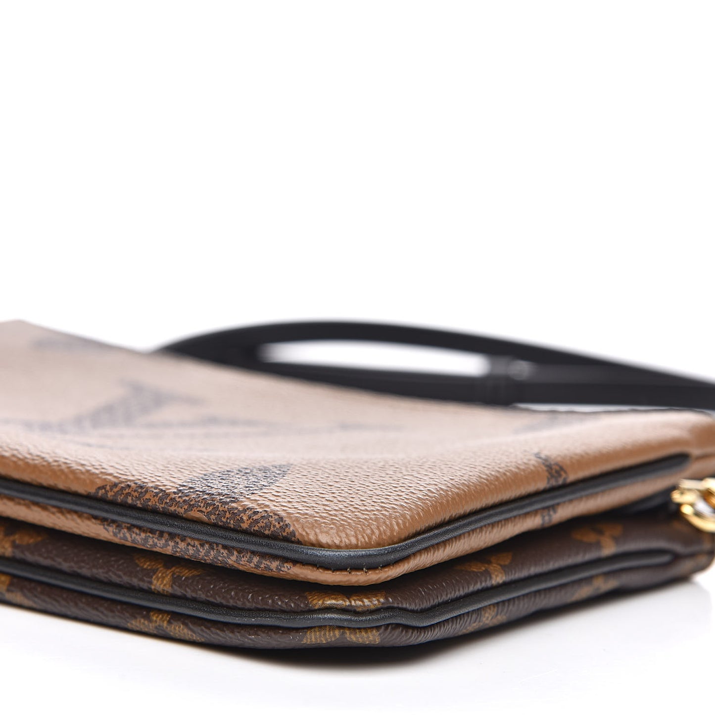 Reverse Monogram Giant Double Zip Pochette