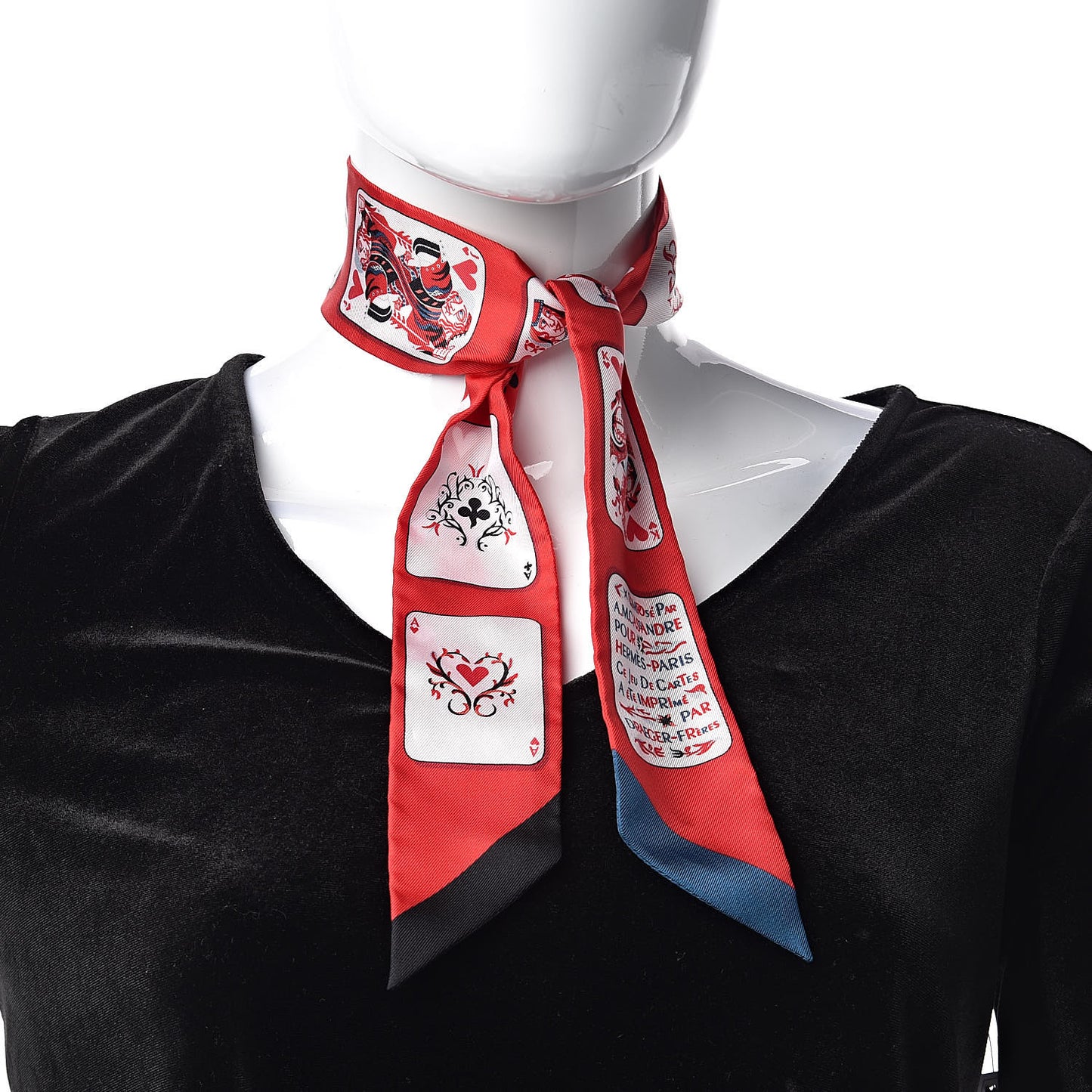 Silk Jeu de Cartes Twilly Rouge Black Ardoise