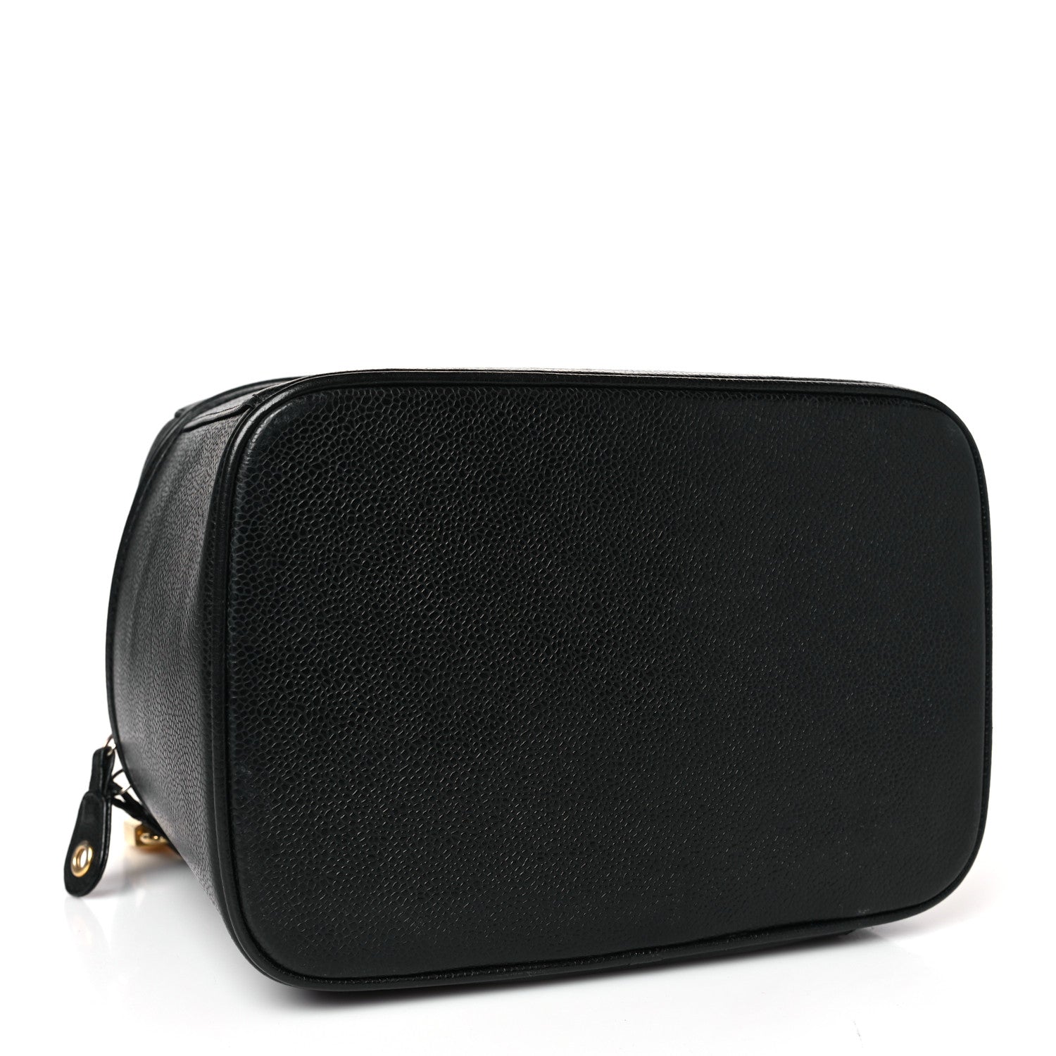 Chanel Caviar CC Vanity Train Case Black 4 of 9
