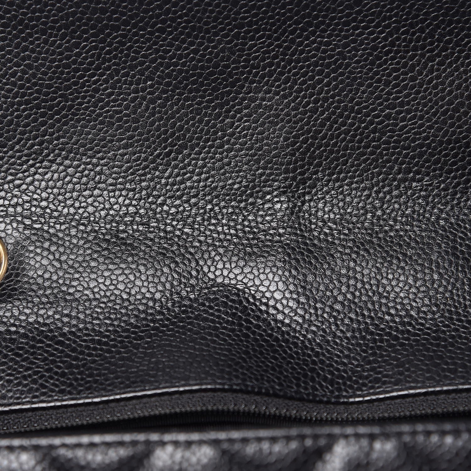Chanel Caviar Quilted Jumbo Single Flap Black 10 of 20