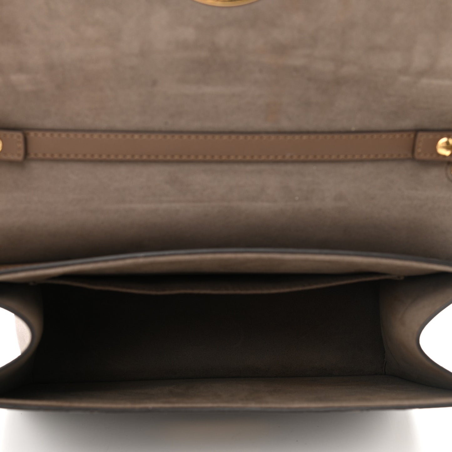 Vitello Century F is Fendi Bi-Color FF 1974 Embossed Kan I Shoulder Bag Maya Black